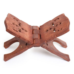 santarms Geeta Stand Wooden Handmade fordable Wooden Book Stand