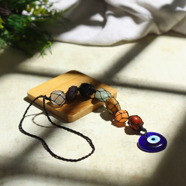 Seven chakra hanger evil eye