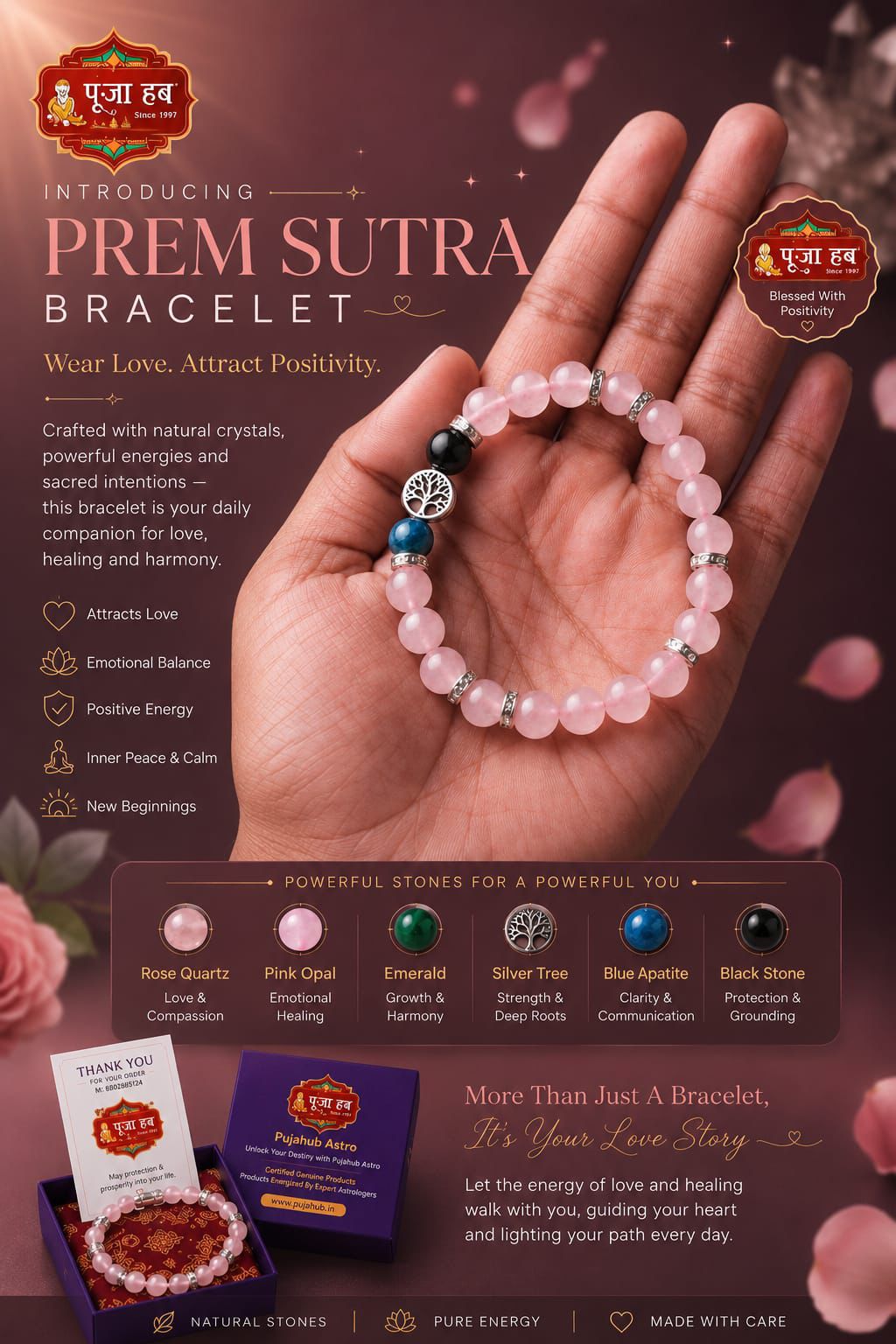 Prem Sutra Bracelet - Image 3
